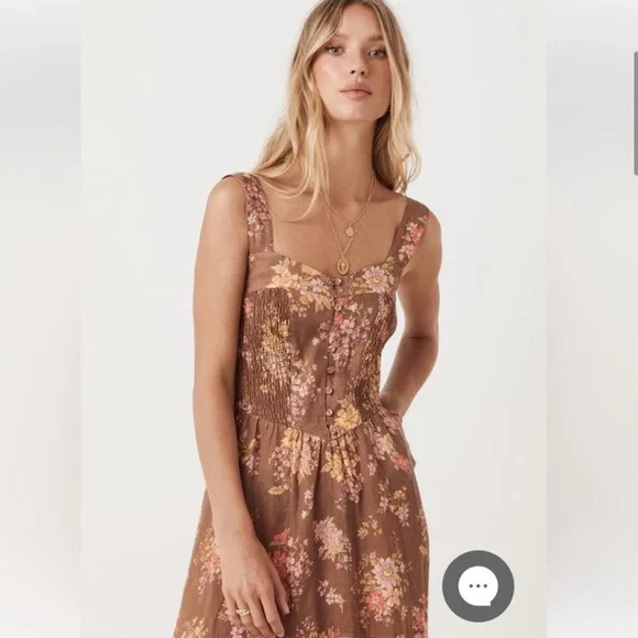 Spell Meadowland Linen Maxi Dress - Picture 6 of 16